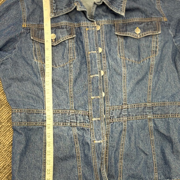 Baccini Dark Blue Denim Jacket - Picture 7 of 15